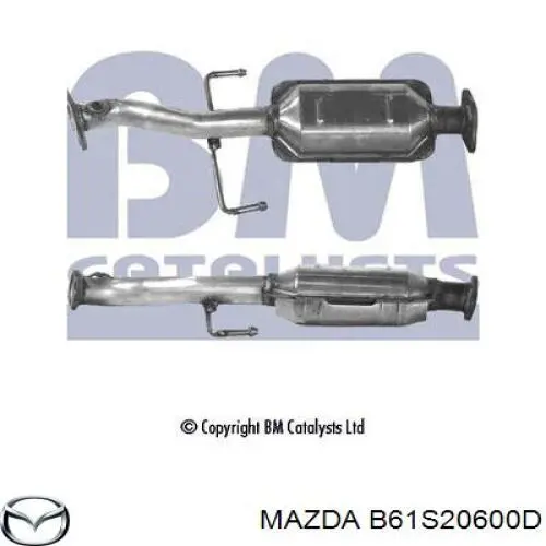 Купить Катализатор Мазда 323 F IV BG