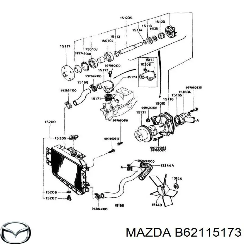  B62115173 Mazda