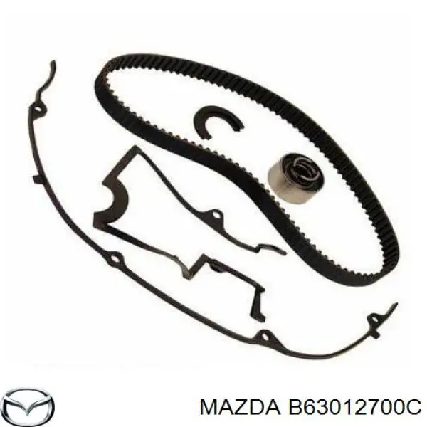 Купить B63012700C Mazda Ролик натяжителя газораспределительного ремня