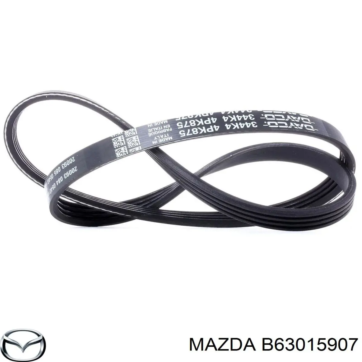 Купить B63015907 Mazda Ремень генератора
