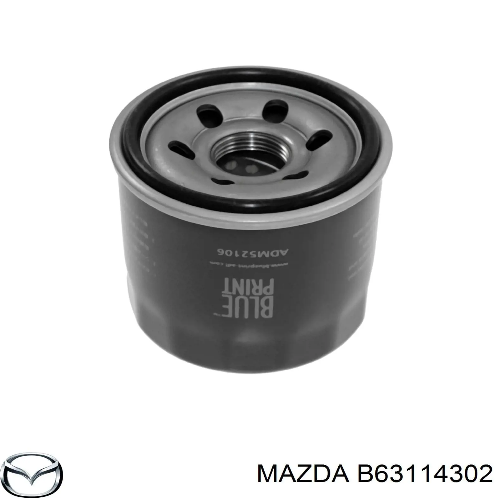 B63114302 Mazda масляный фильтр
