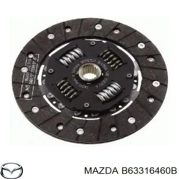 B63316460B Mazda диск сцепления