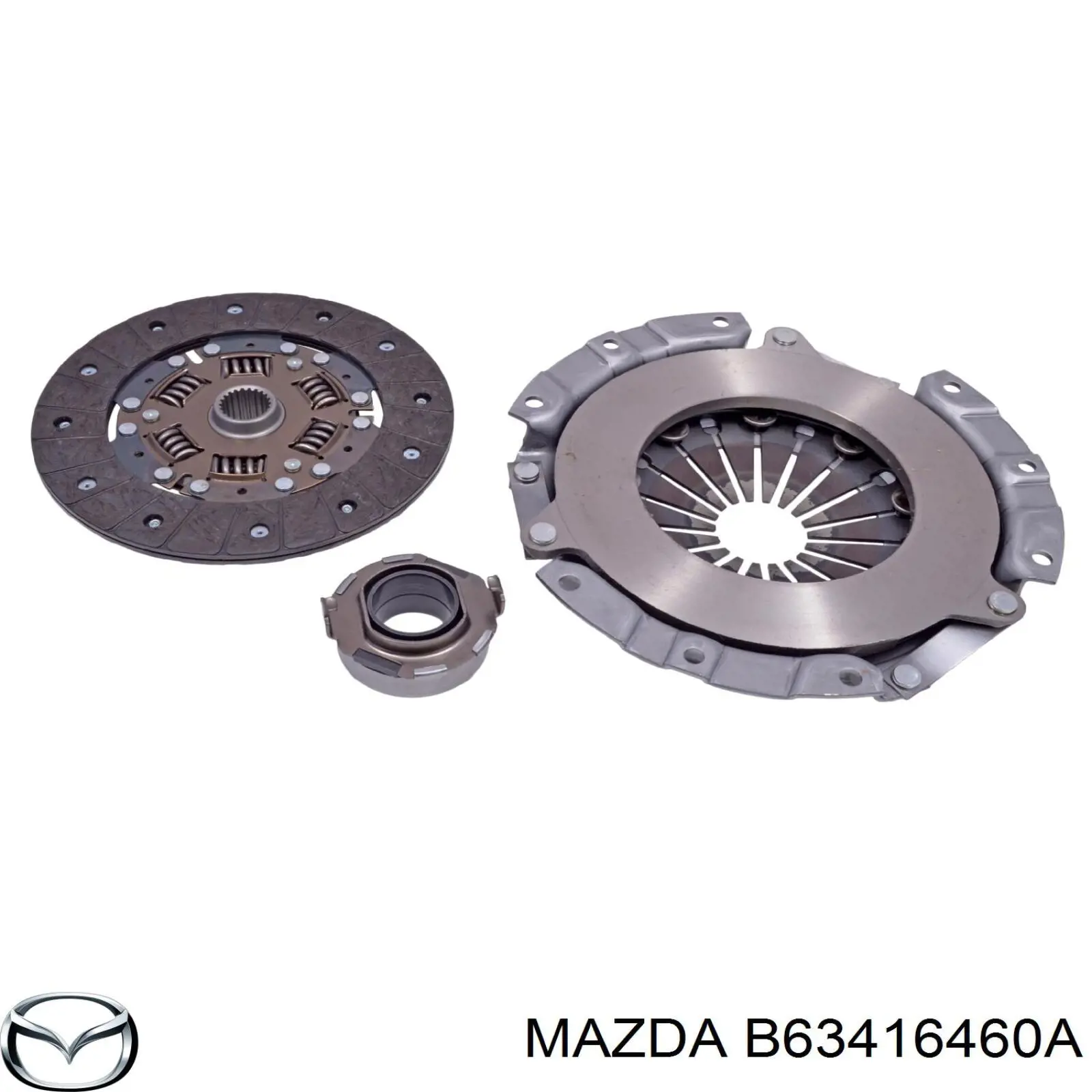 Диск сцепления B63416460A Mazda