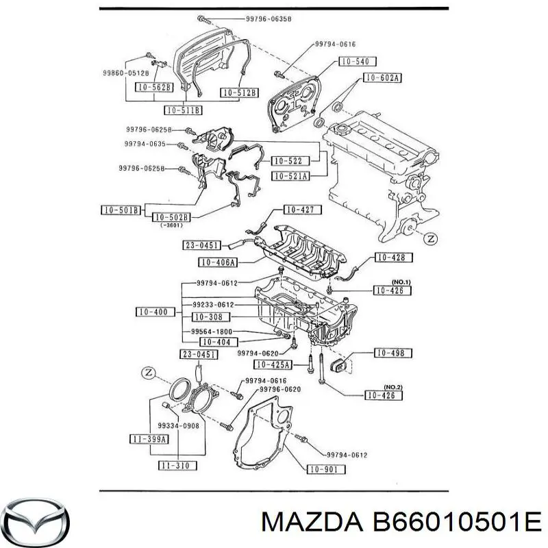  B66010501E Mazda