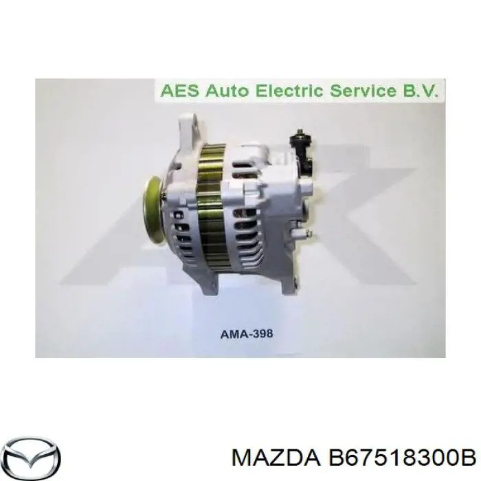 Купить B67518300B Mazda Генератор