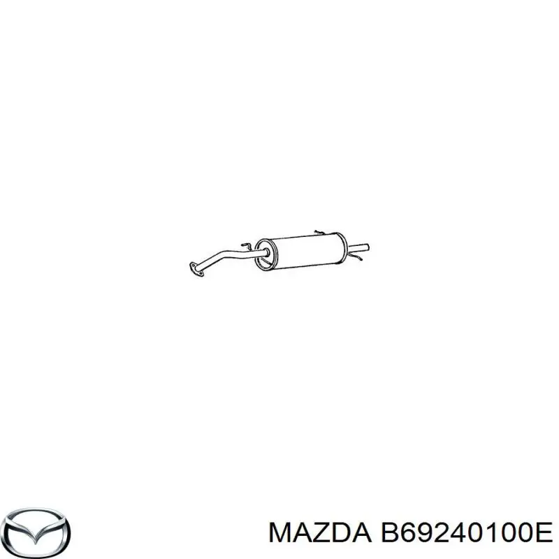  B6E540100 Mazda