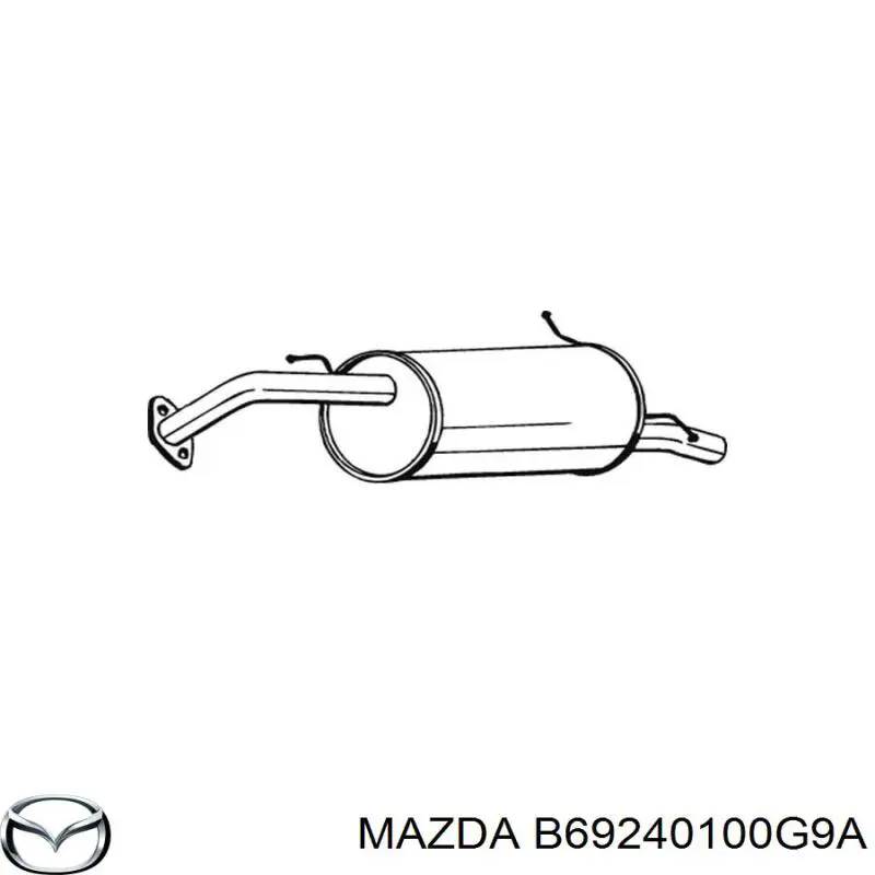  B69240100G9A Mazda