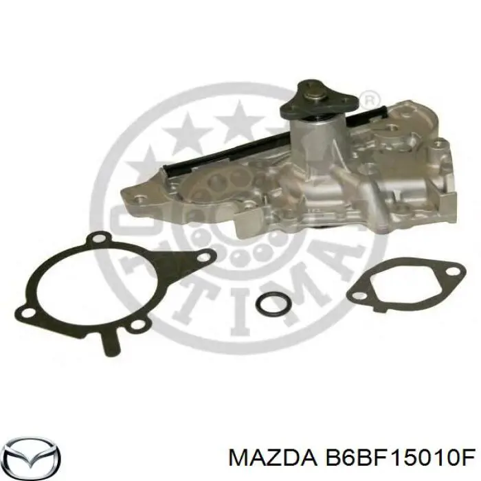 Водяной насос Mazda B6BF15010F