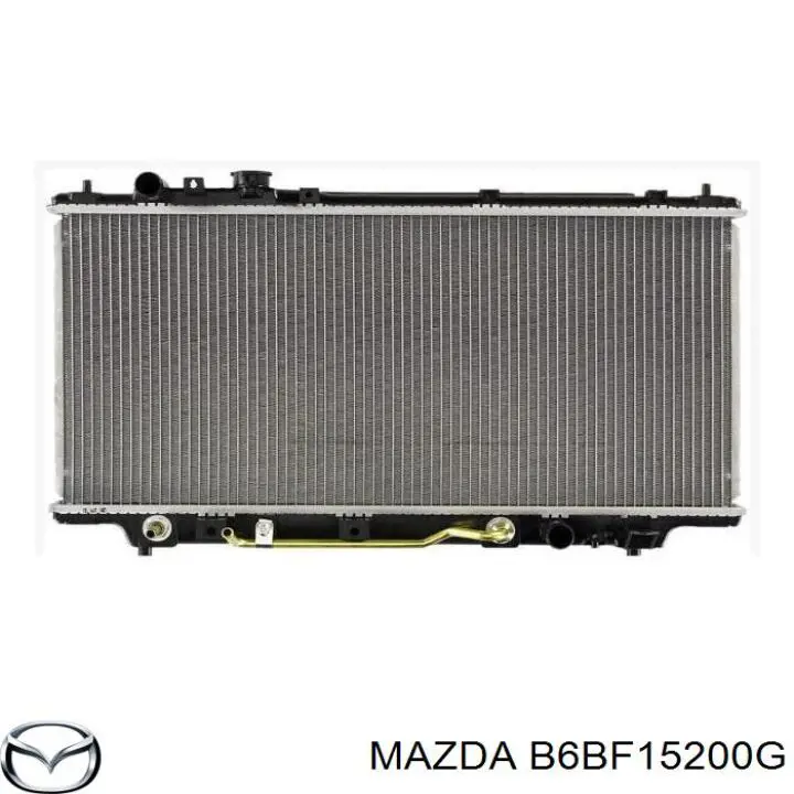 Радиатор B6BF15200G Mazda