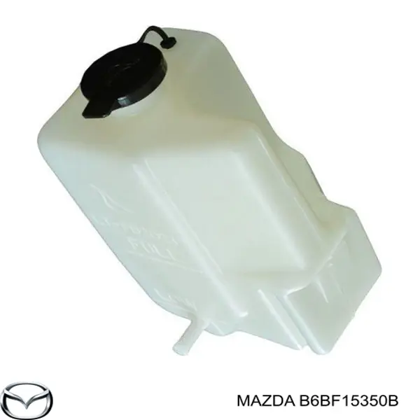 Бачок системы охлаждения расширительный Mazda B6BF15350B