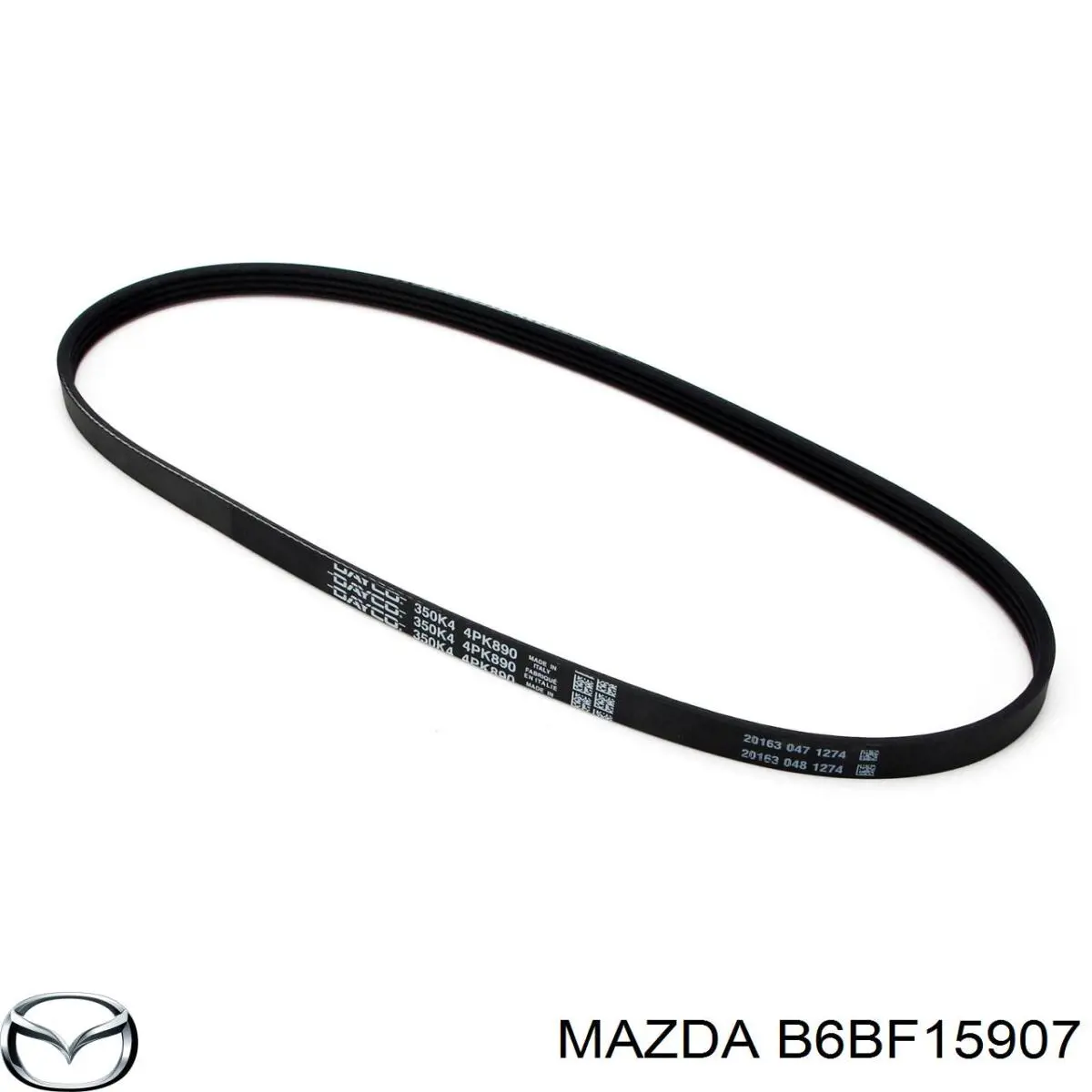 Ремень кондиционера Mazda B6BF15907