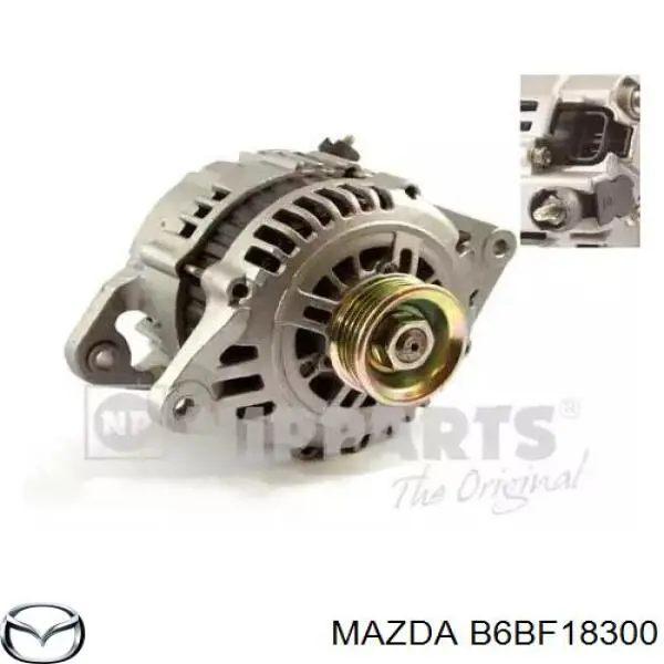 Alternador B6BF18300 Mazda