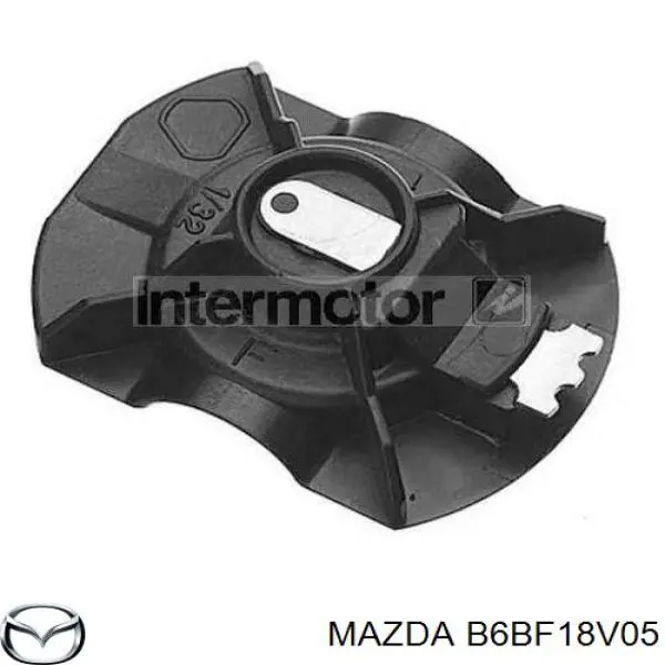 Бегунок (ротор) распределителя зажигания, трамблера Mazda B6BF18V05