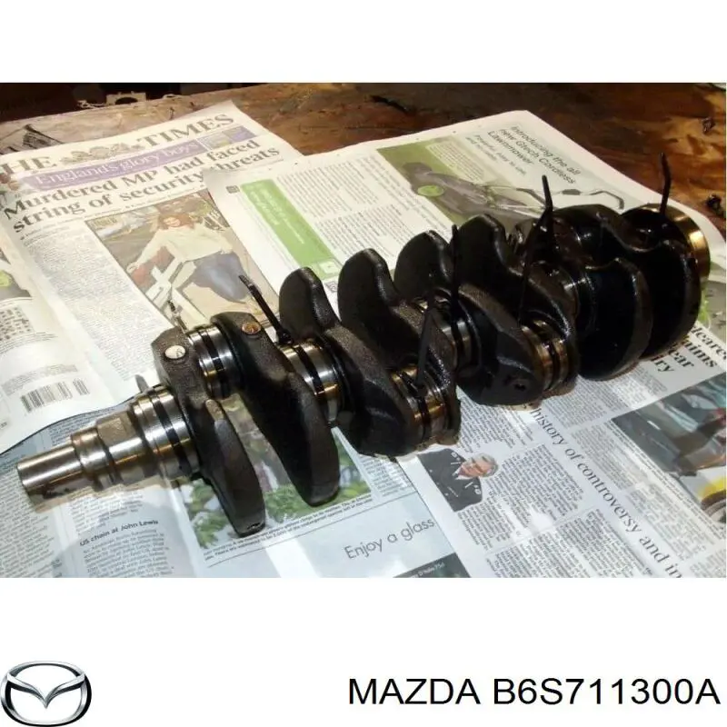 Коленвал B6S711300A Mazda