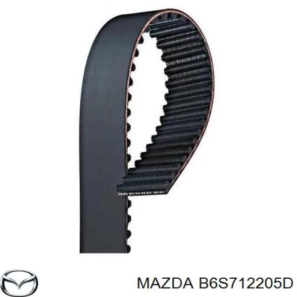 Ремень ГРМ Mazda B6S712205D