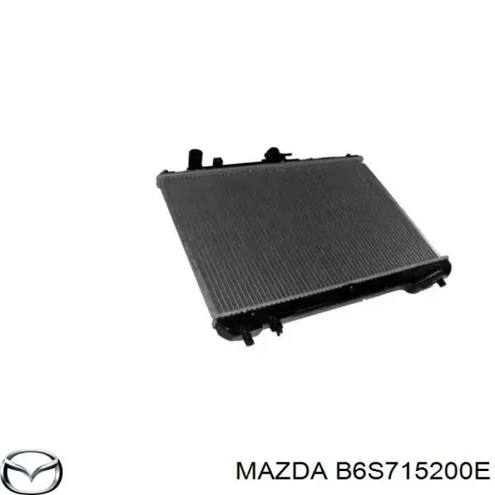 Радиатор B6S715200E Mazda