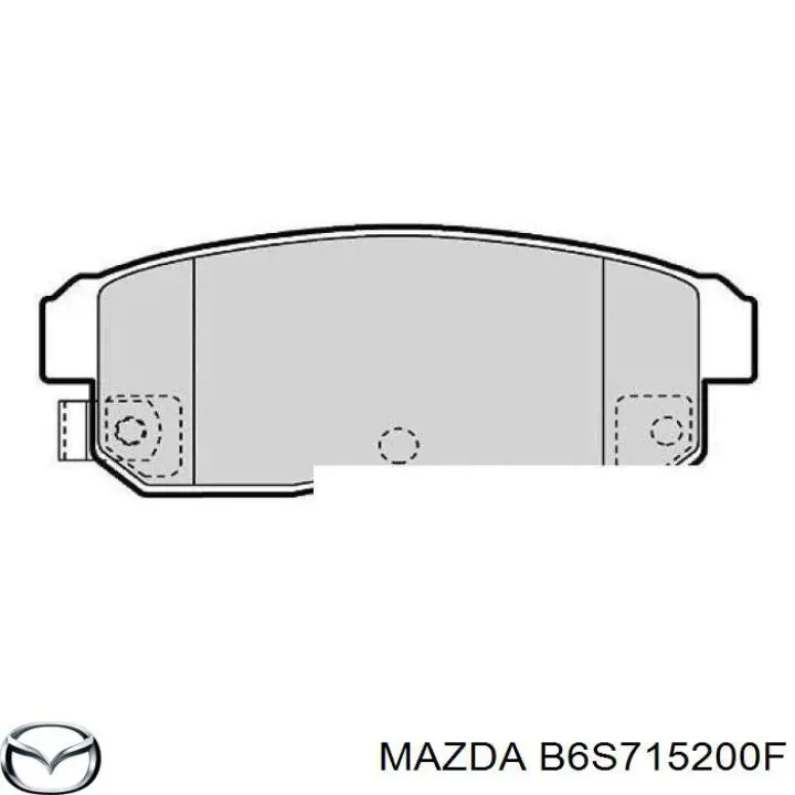 Радиатор B6S715200F Mazda