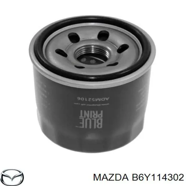 B6Y114302 Mazda Масляный фильтр двигателя