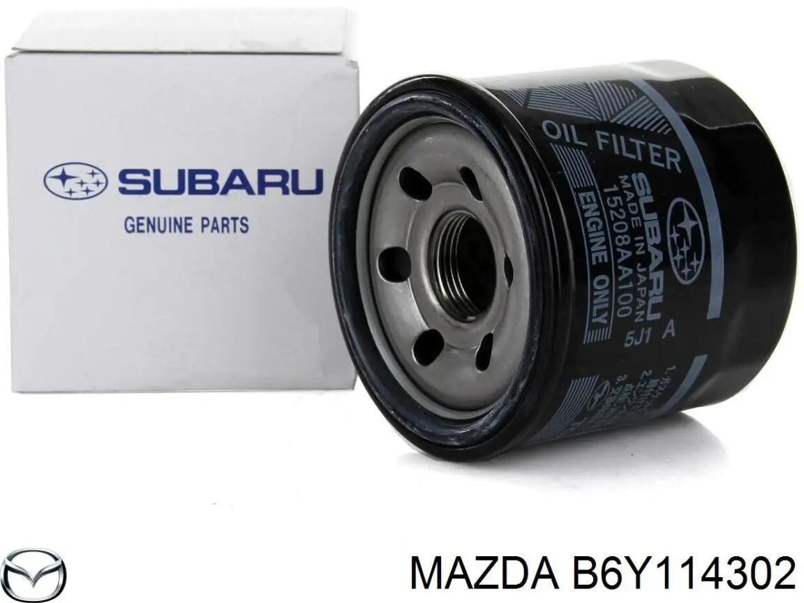 Фильтр масла Mazda B6Y114302