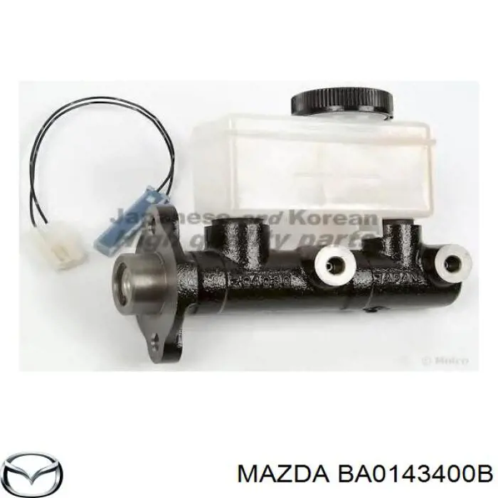 BA0143400B Mazda цилиндр тормозной главный