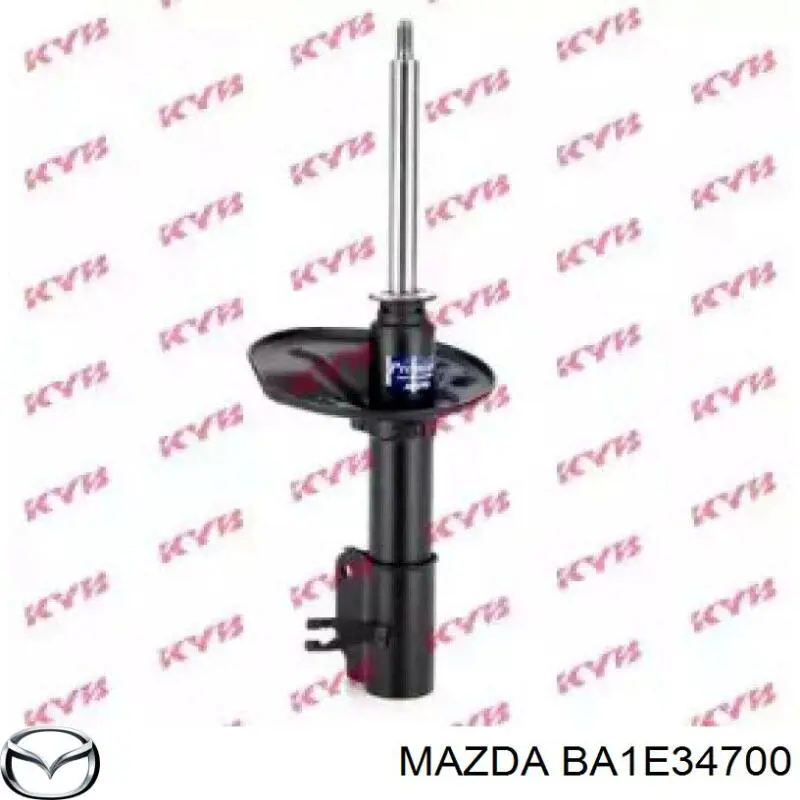 BA1E34700 Mazda amortecedor dianteiro direito