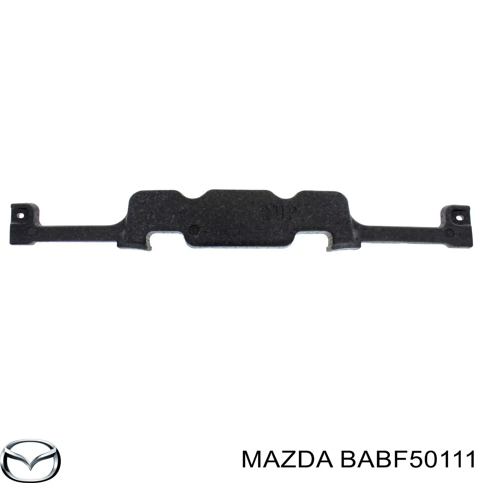 Абсорбер (наполнитель) бампера переднего на Mazda 3 BM, BN