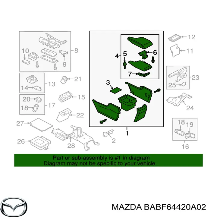 BABF64420A02 Mazda 