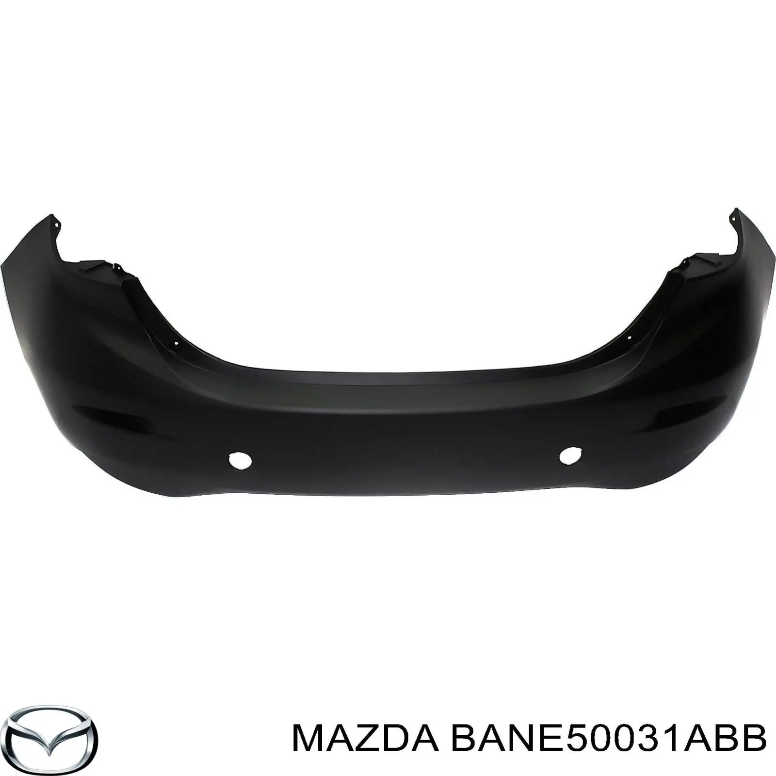 BANE50031ABB Mazda Бампер передний в сборе
