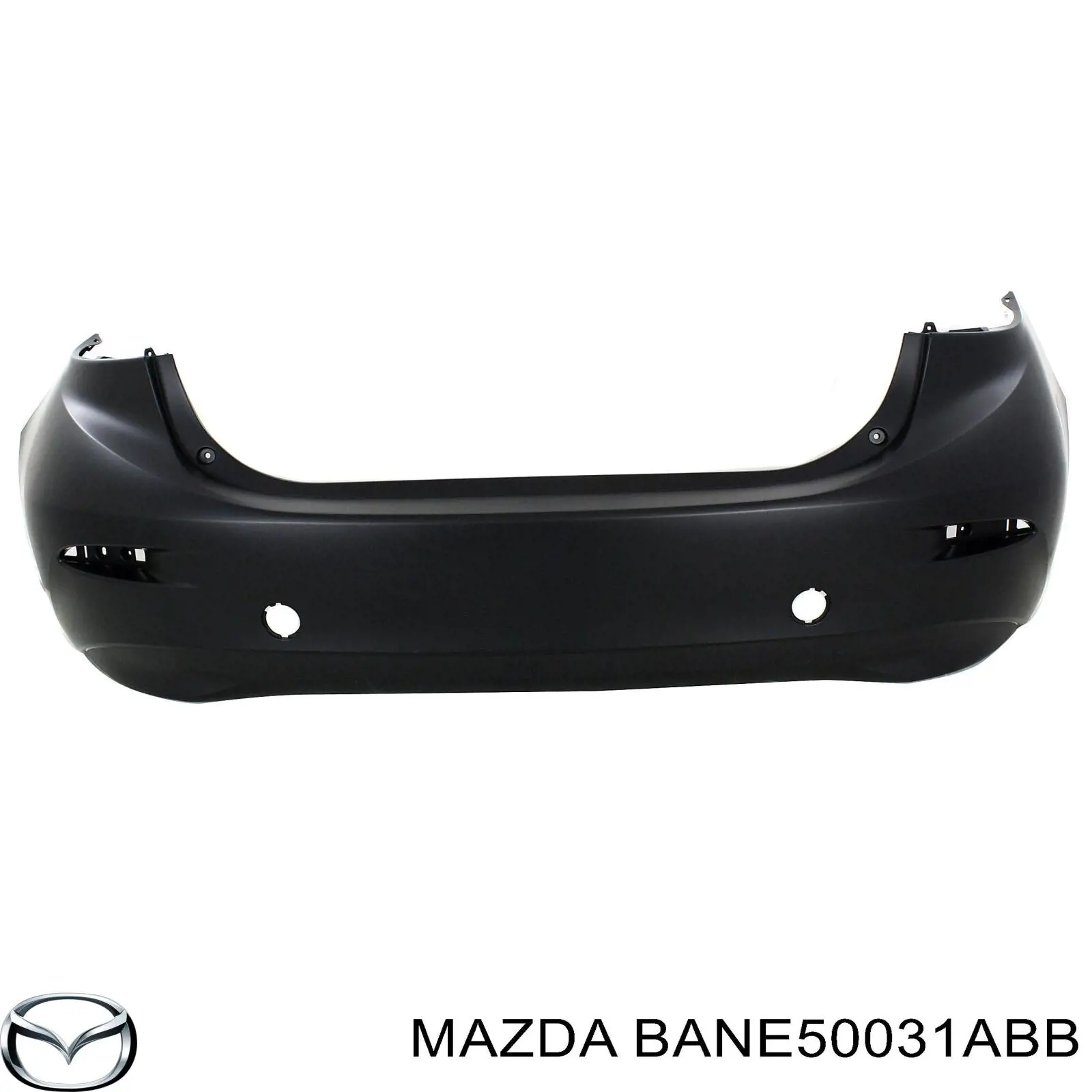 Передний бампер BANE50031ABB Mazda