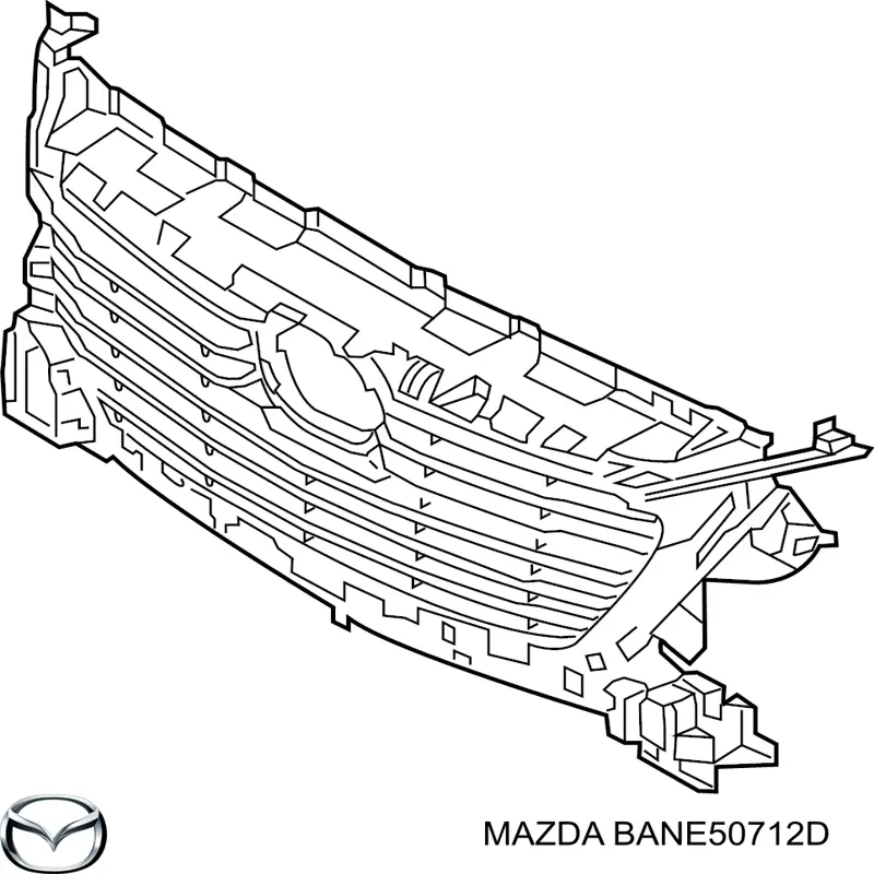 Решетка радиатора PMZ07160GA Signeda