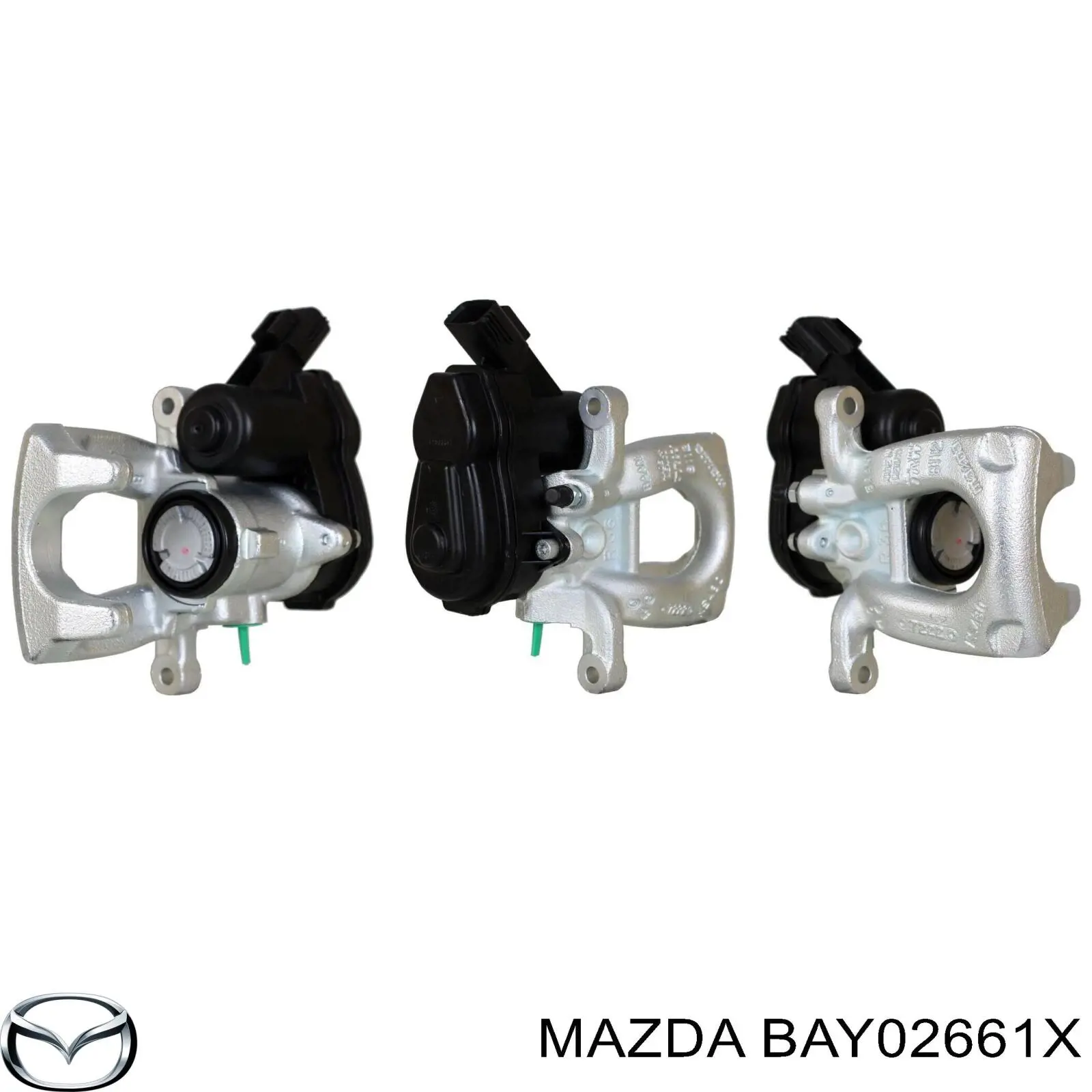 Купить BAY02661X Mazda Суппорт задний правый