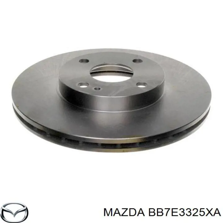 BB7E3325XA Mazda диск тормозной передний
