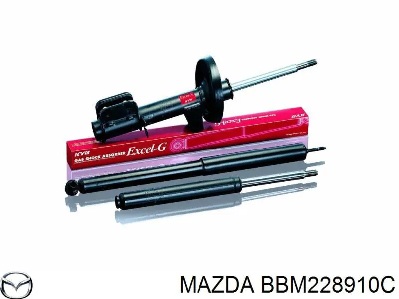 Амортизатор задний BBM228910C Mazda