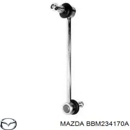 Стойка стабилизатора переднего Mazda BBM234170A