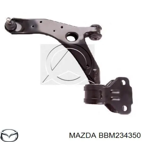 Левый рычаг передней нижней подвески Mazda BBM234350 цена, от 38.94 USD