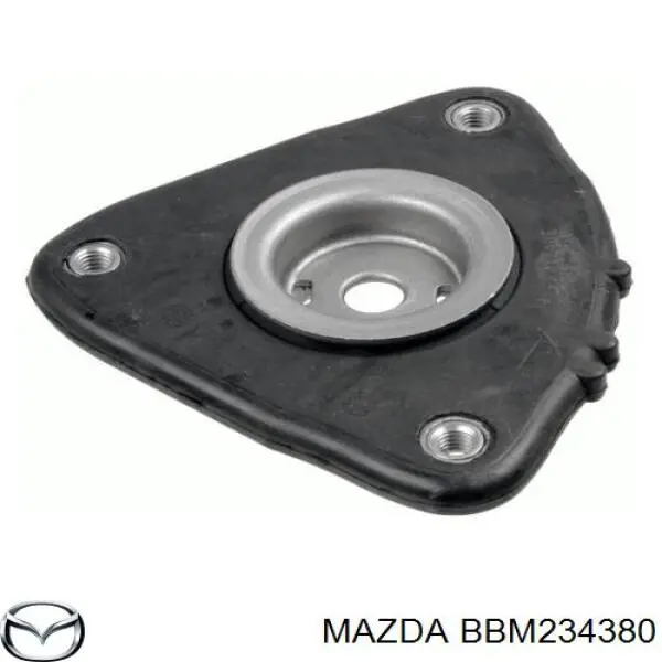 BBM234380 Mazda Подушка амортизатора переднего
