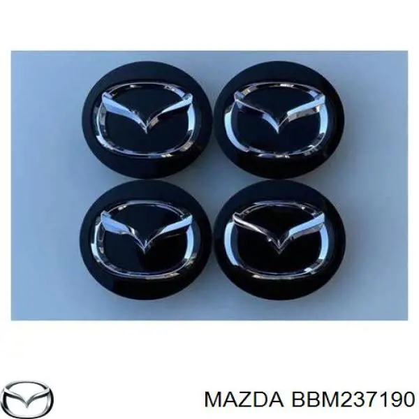 BBM237190 Mazda tampão de cubo
