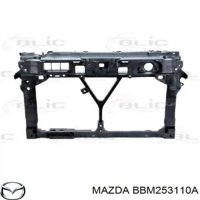 BBM253110A Mazda суппорт радиатора в сборе (монтажная панель крепления фар)