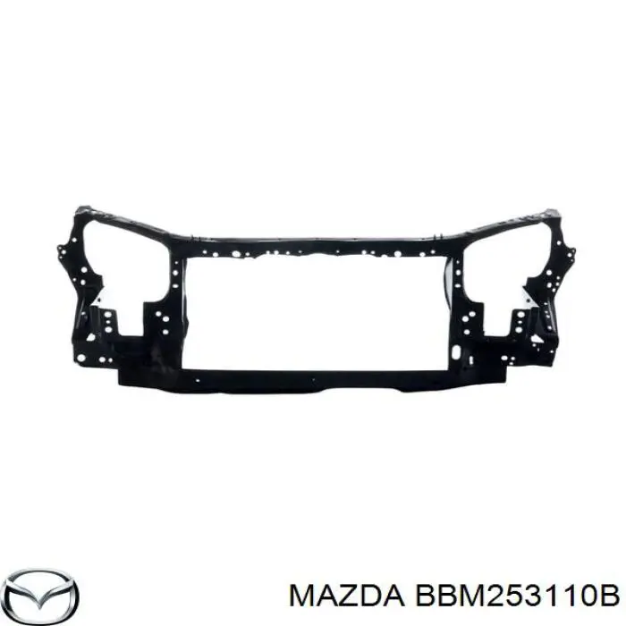BBM253110B Mazda суппорт радиатора в сборе (монтажная панель крепления фар)