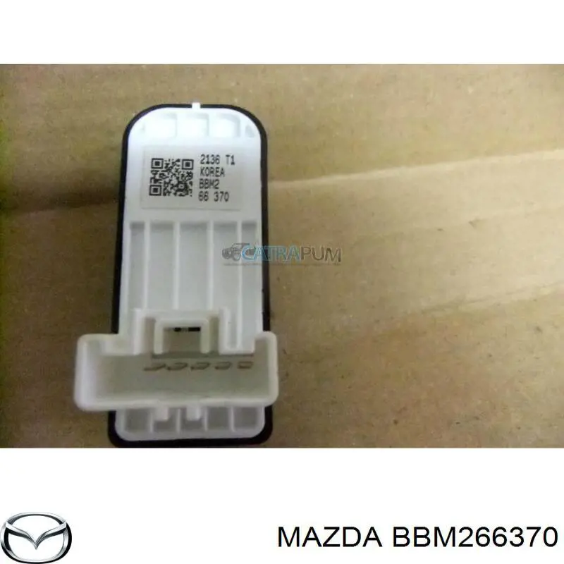 Кнопка включения мотора стеклоподъемника передняя правая Mazda BBM266370 цена, от 12.67 USD
