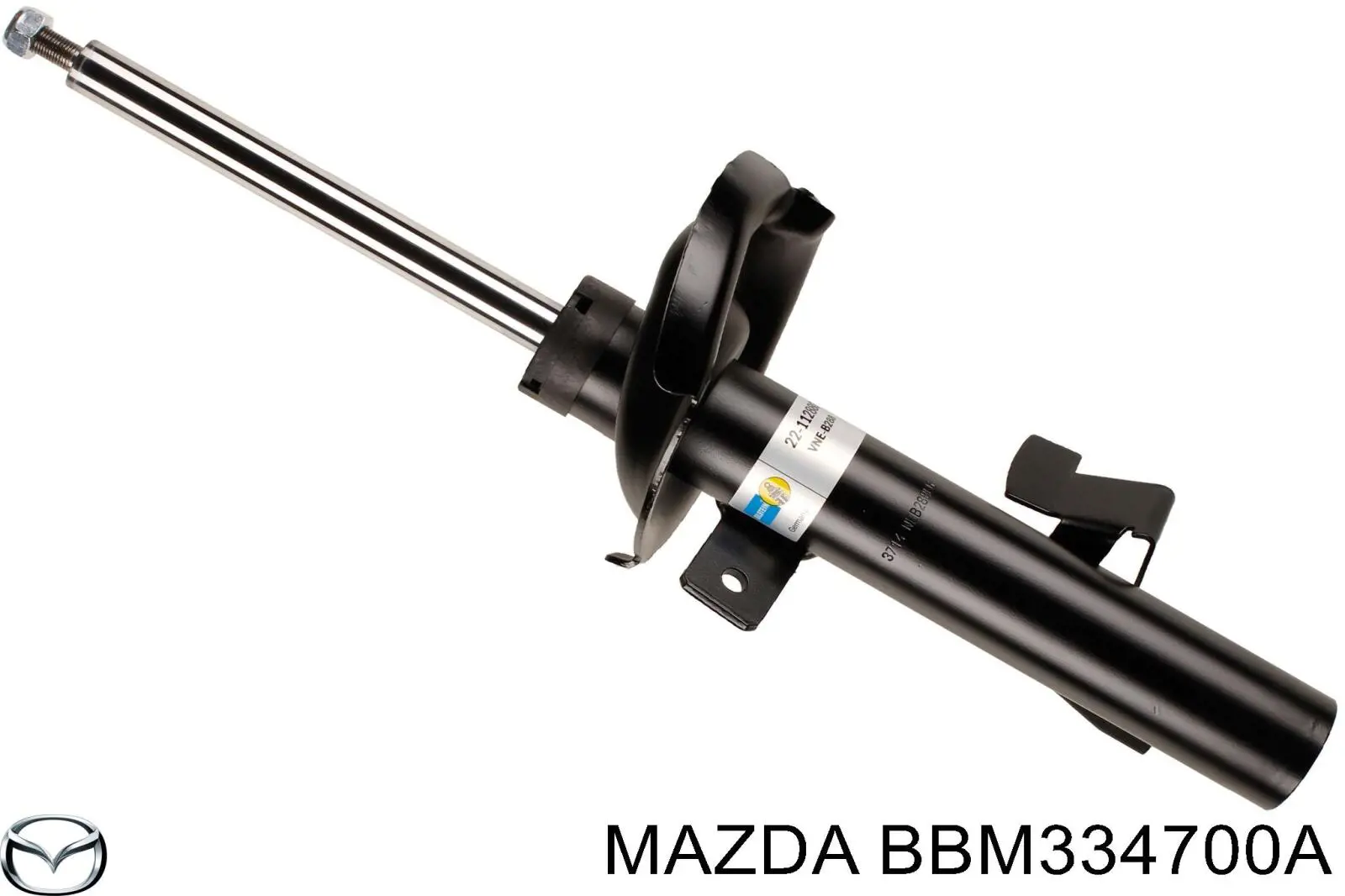 BBM334700A Mazda амортизатор передний правый