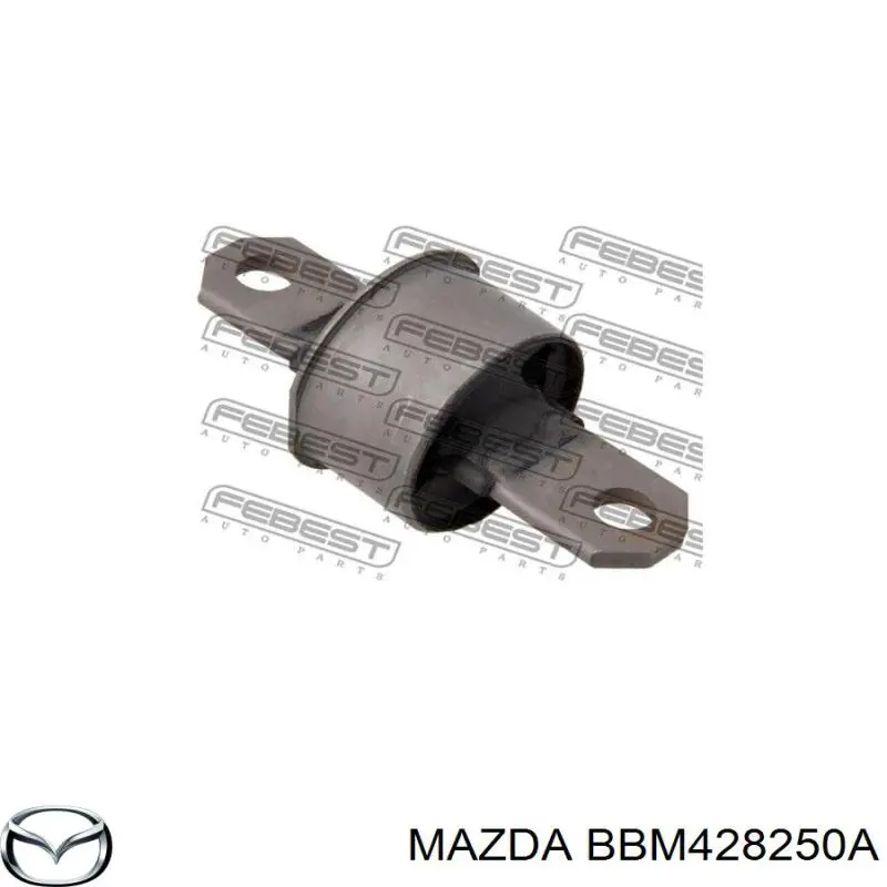 BBM428250A Mazda pino moente (extremidade do eixo traseiro esquerdo)
