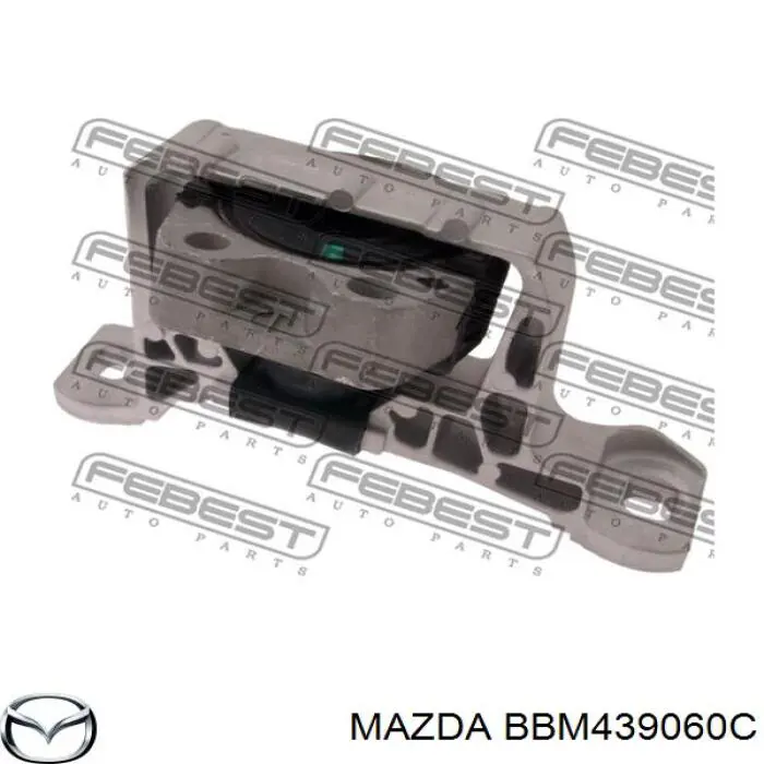 Подушка двигателя Mazda BBM439060C цена, от 43.73 USD