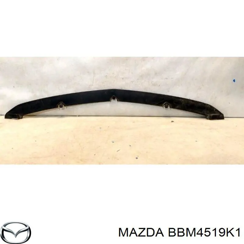 Spoiler do pára-choque dianteiro para Mazda 3 (BL)