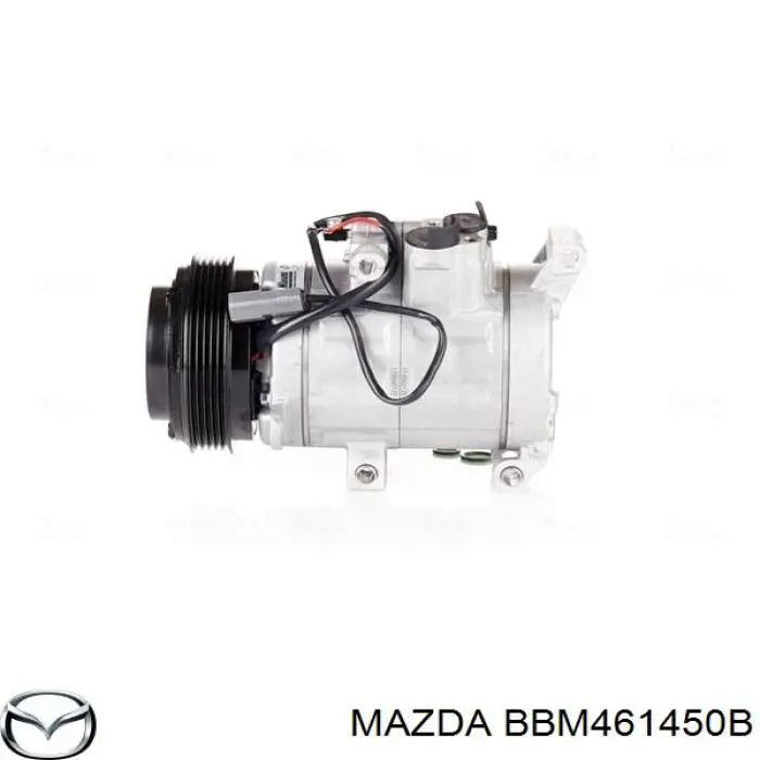 Компрессор кондиционера BBM461450B Mazda