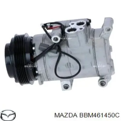 Компрессор кондиционера BBM461450C Mazda