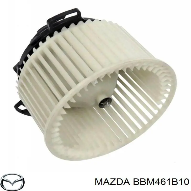 Мотор вентилятора печки (отопителя салона) Mazda BBM461B10