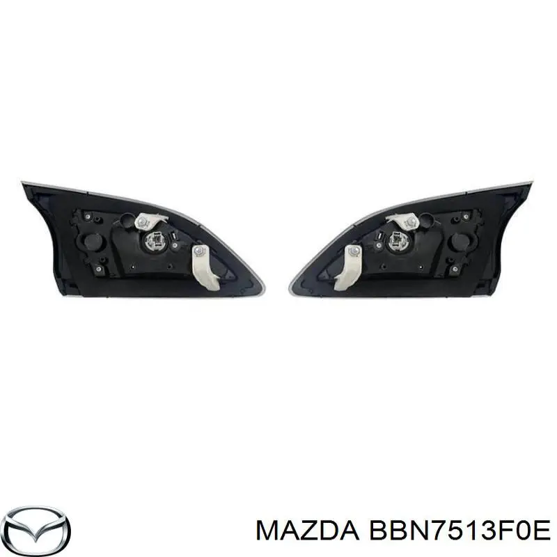 Фонарь задний правый внутренний BBN7513F0E Mazda