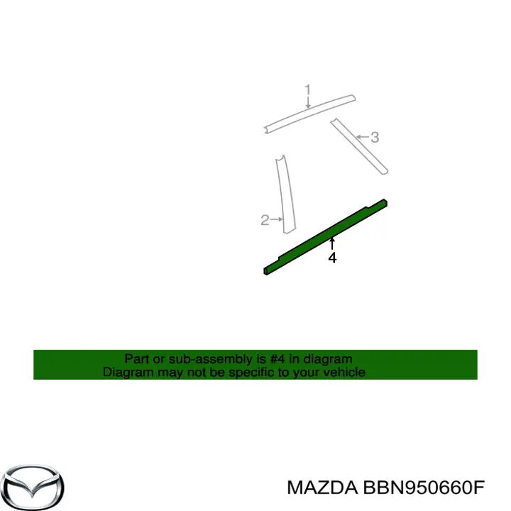 BBN950660F Mazda 