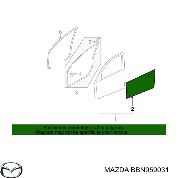 BBN959031 Mazda 